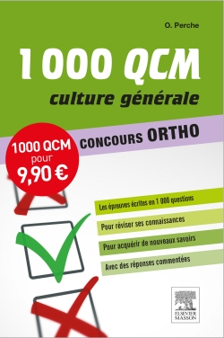 1.000 QCM, culture générale : concours ortho