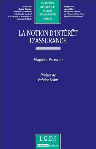 La notion d'intérêt d'assurance