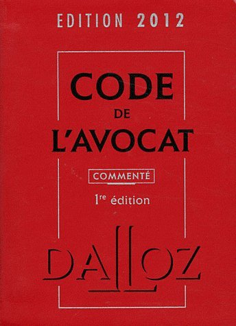 Code de l'avocat commenté