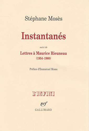 Instantanés. Lettres à Maurice Rieuneau (1954-1960)