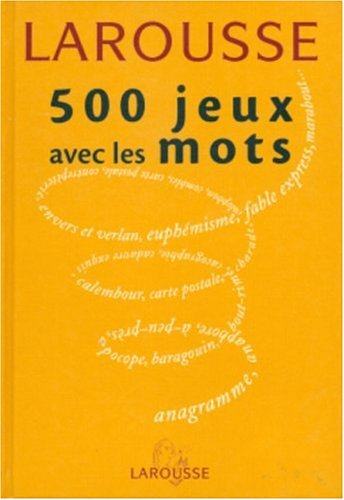 500 jeux avec les mots
