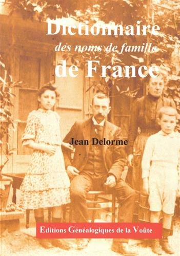 Dictionnaire des noms de famille de France