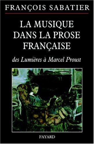 La musique dans la prose française