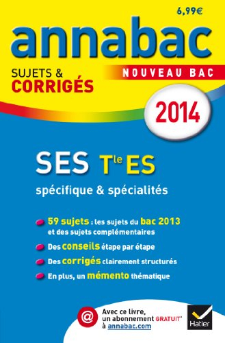 SES, terminale ES, spécifique & spécialités : nouveau bac 2014