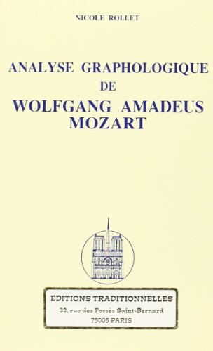 Analyse graphologique de Wolfgang Amadeus Mozart
