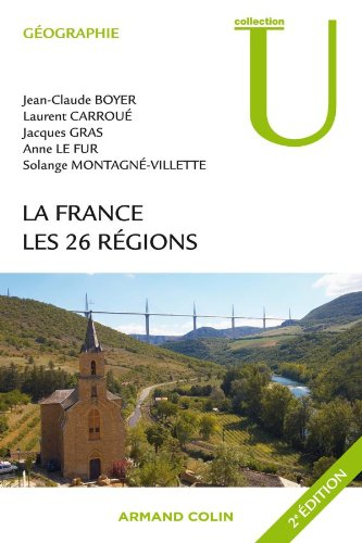 La France : les 26 régions