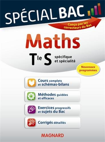 Maths terminale S spécifique et spécialité : nouveaux programmes
