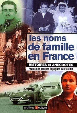 les noms de famille en france