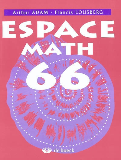 Espace math 66 : mathématiques 6 périodes-semaine