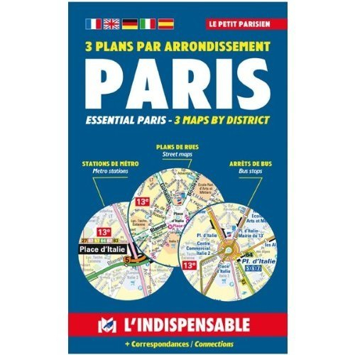 Le petit parisien, R19 : 3 plans par arrondissement
