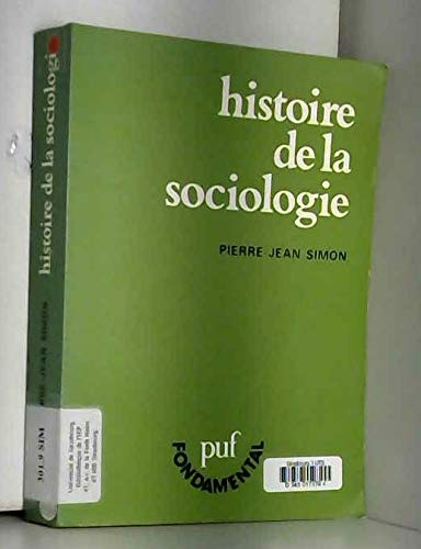 histoire de la sociologie