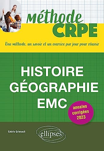 Histoire géographie, EMC : annales corrigées 2023