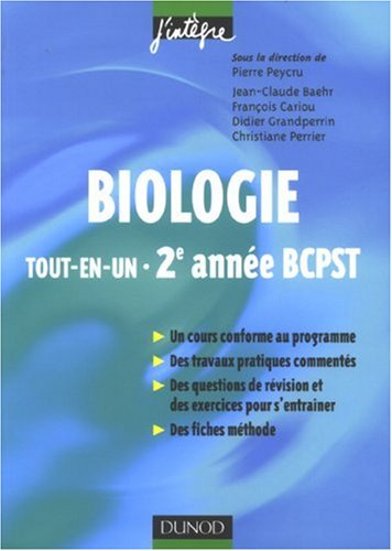 Biologie tout-en-un 2e année BCPST