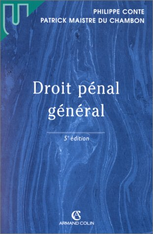 droit pénal général (5ème édition)