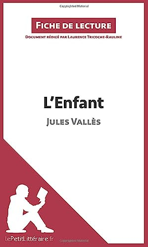 L'Enfant de Jules Vallès (Fiche de lecture) : Analyse complète et résumé détaillé de l'oeuvre - laurence lepetitlitteraire, laurence tricoche-rauline