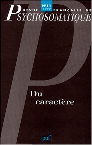 revue française de psychosomatique, 1997, numéro 11