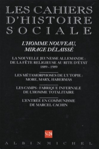 Cahiers d'histoire sociale (Les), n° 24