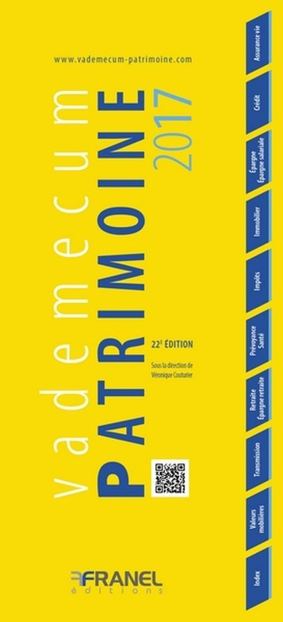 Vademecum du patrimoine 2017