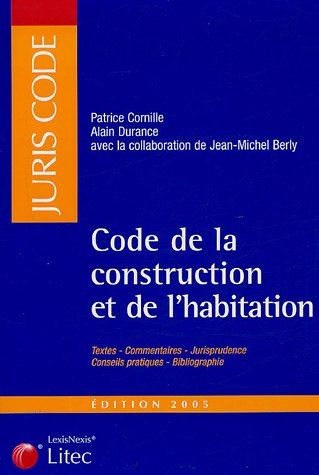 Code de la construction et de l'habitation 2005