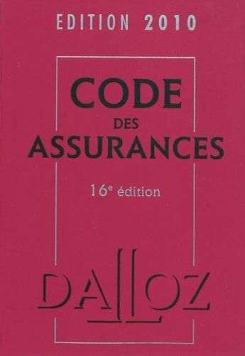Code des assurances 2010