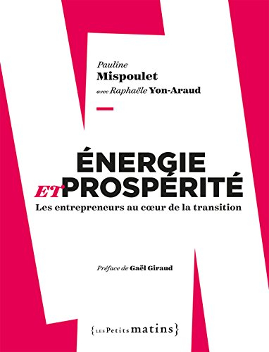 Energie et prospérité : les entrepreneurs au coeur de la transition