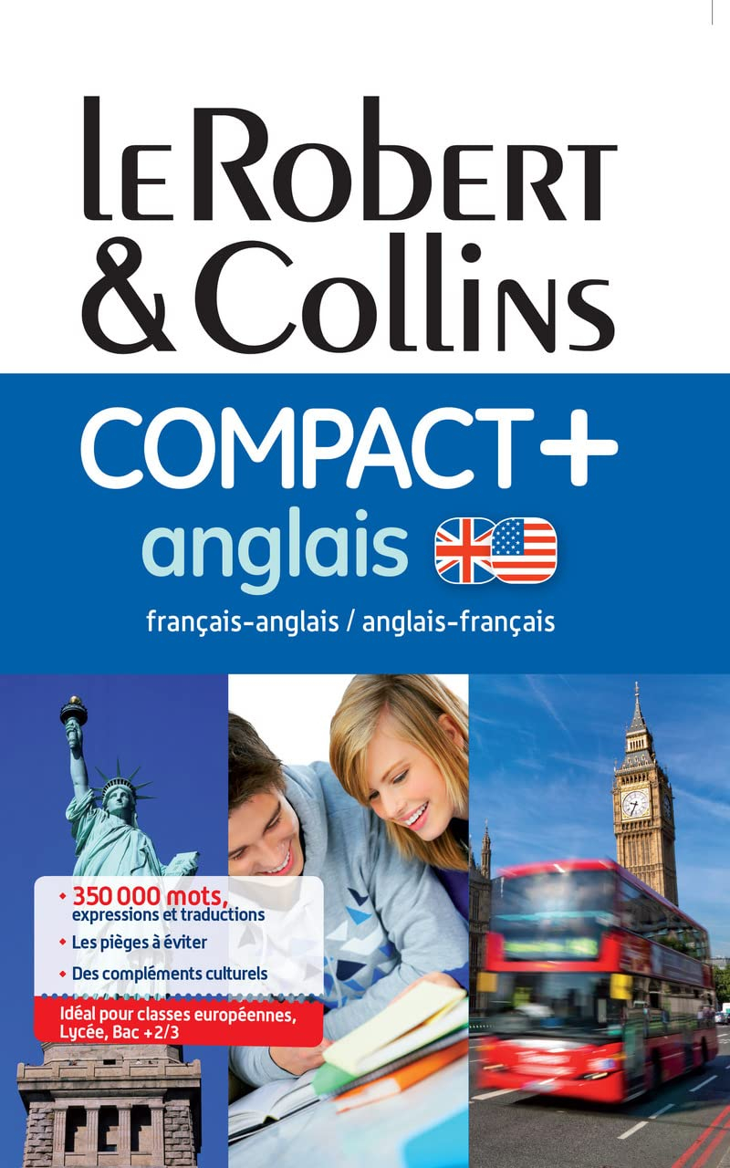Le Robert & Collins compact + anglais : français-anglais, anglais-français