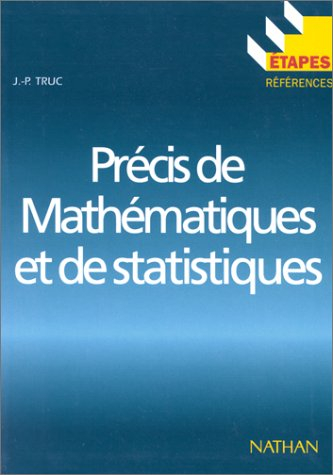 Etapes, numéro 91 : précis de maths et de statistiques