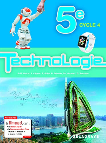 Technologie 5e, cycle 4