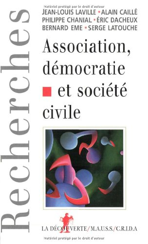 Association démocratie et société civile : s'associer, pour quoi faire ?