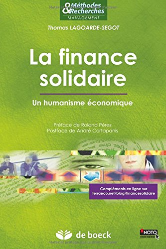 La finance solidaire : un humanisme économique
