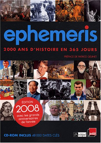 Ephemeris : 2.000 ans d'histoire en 365 jours