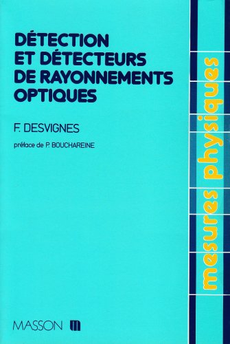 Détection et détecteurs de rayonnements optiques