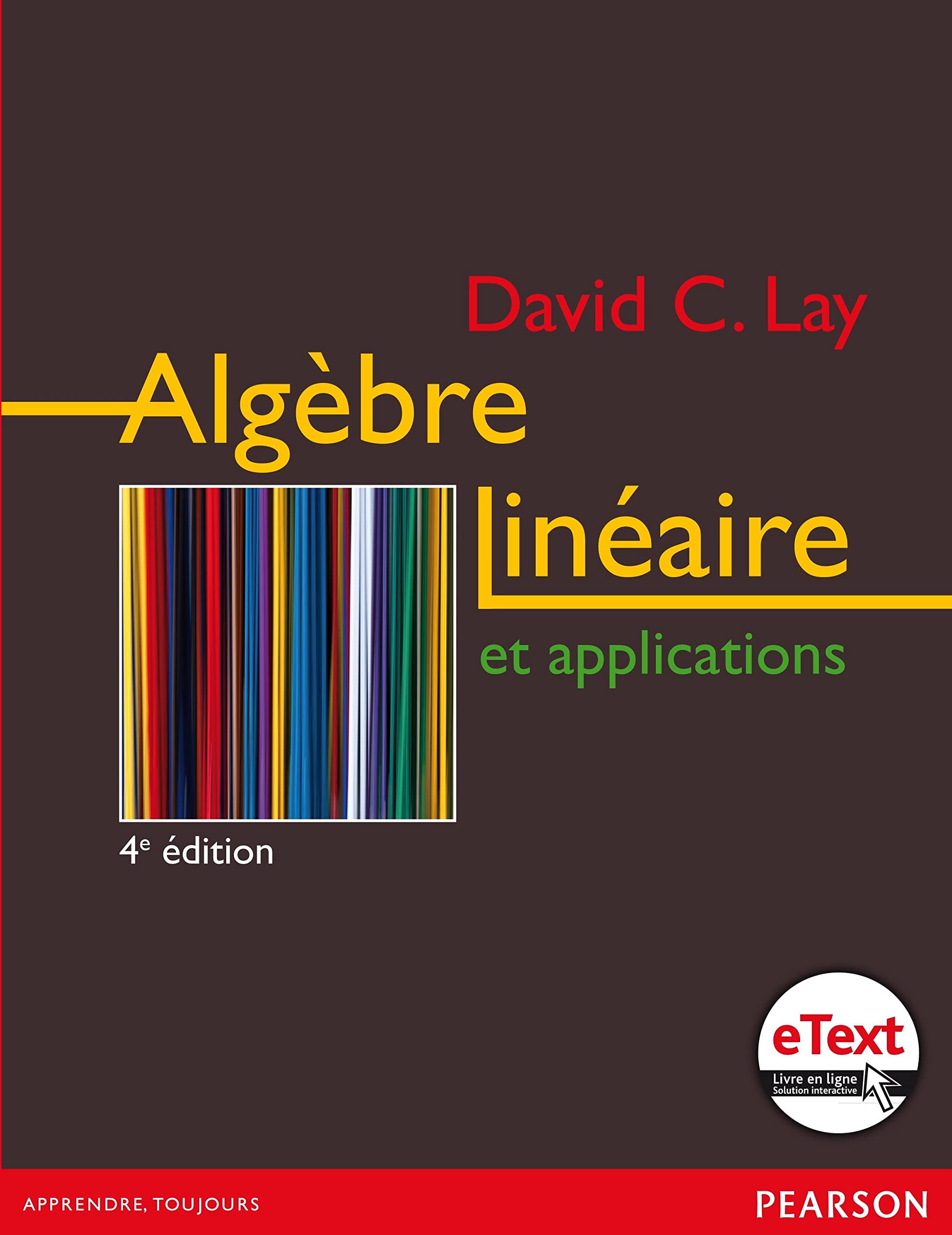 Algèbre linéaire et applications
