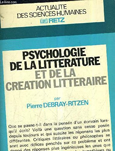 psychologie de la littérature et de la création littéraire
