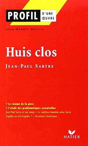 Huis clos (1944), Jean-Paul Sartre