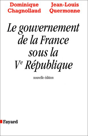 Le gouvernement de la France sous la Ve République