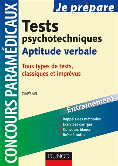 Tests psychotechniques : aptitude verbale