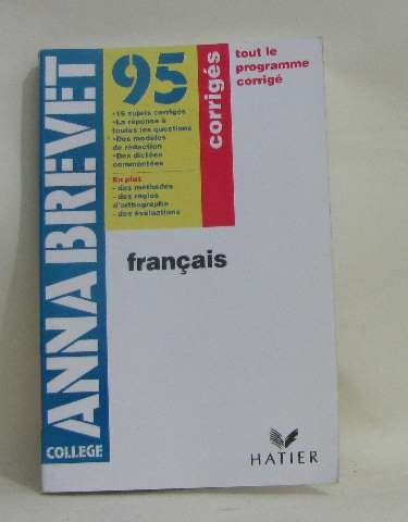 FRANCAIS CORRIGES 95
