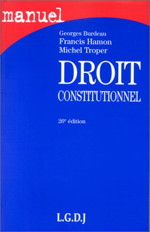 droit constitutionnel, 1999