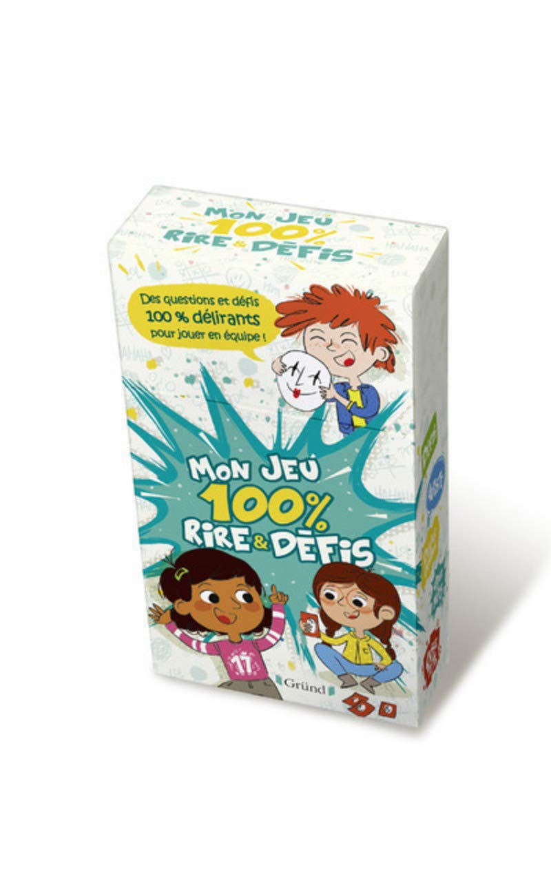 Mon jeu 100 % rire & défis : des mimes, des dessins, des devinettes, des défis 100% délirants pour j