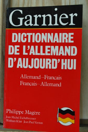 Dictionnaire de l'allemand d'aujourd'hui : allemand-français, français-allemand