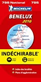 Carte Benelux Indéchirable 2016 Michelin