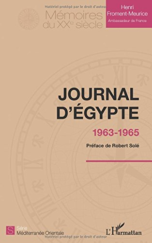 Journal d'Egypte : 1963-1965