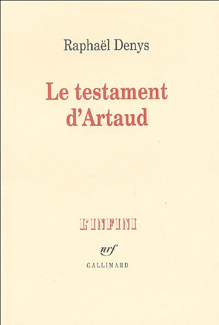 Le testament d'Artaud