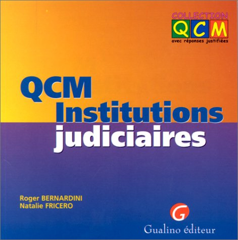 QCM institutions judiciaires