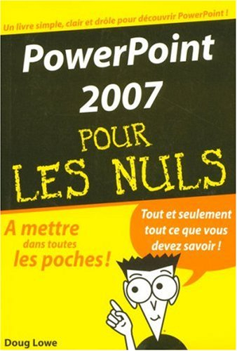 PowerPoint 2007 pour les nuls - Doug Lowe