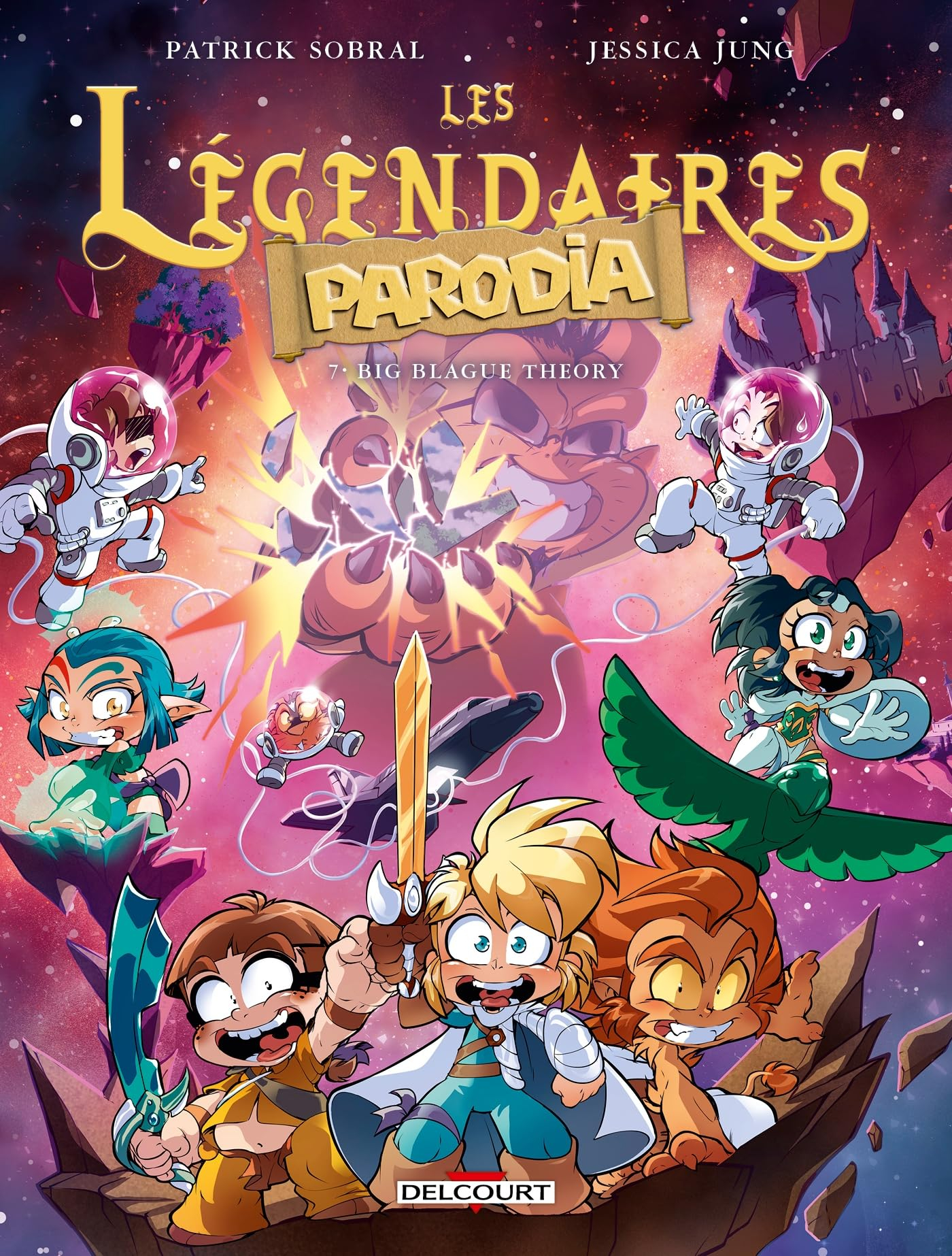 Les Légendaires : Parodia. Vol. 7. Big blague theory