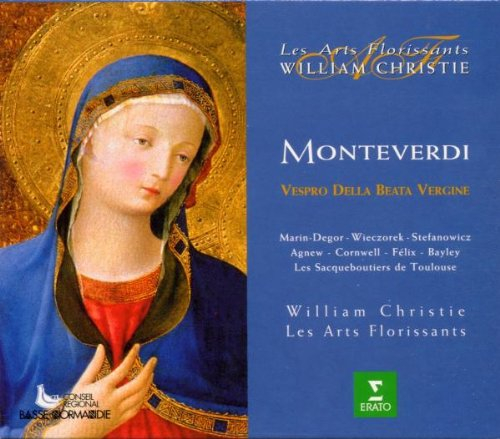monteverdi - vespro della beatra vergine / les arts florissants, christie