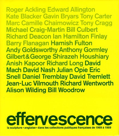 Effervescence : la sculpture anglaise dans les collections publiques françaises de 1969 à 1989