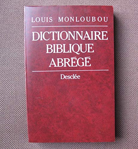 Dictionnaire biblique abrégé